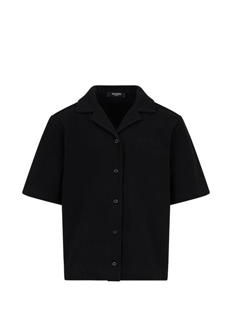 T-shirt con bottoni BALMAIN KIDS | BY5P01 Z3658930NE